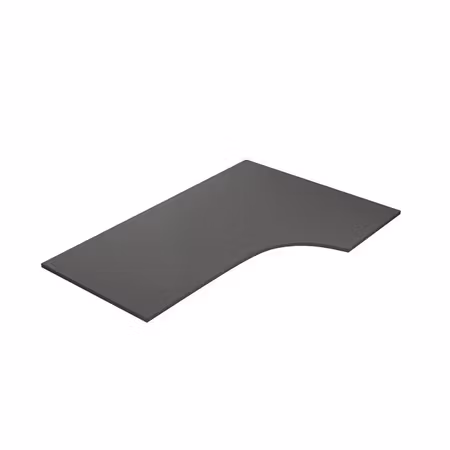 Skrivbordsskiva kombi höger 220/120x80x60 cm