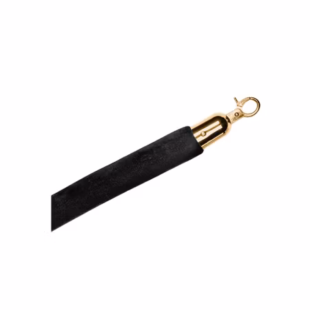 Rep sammet svart / guld