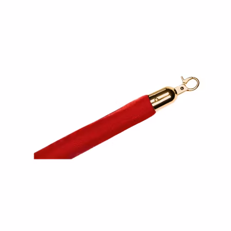 Rep sammet röd / guld