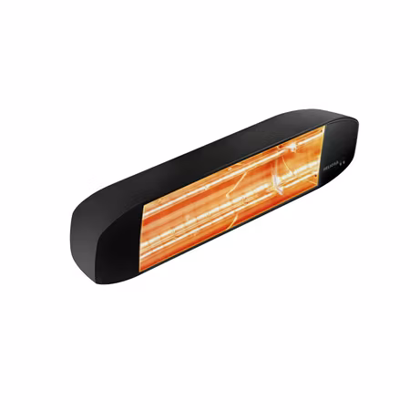 Infravärmare Heliosa 11, IPx5 1500 W svart