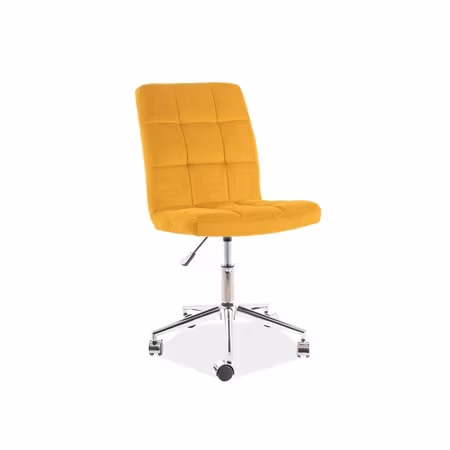 Kontorsstol Kvadrat gul