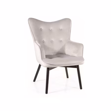 Fåtölj Cilla ljusgrå