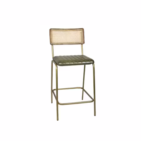 Barstol Jenna grön låg
