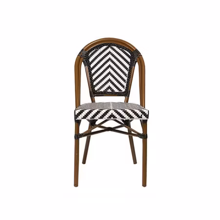 Stol Paris Toto svart vit