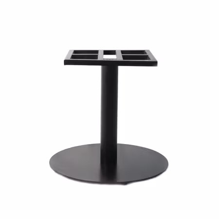 Bordsstativ Flat Rund svart Ø75cm