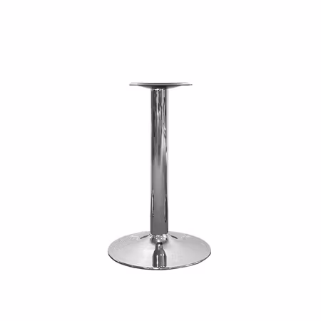 Trumpetfot, Ø45 krom