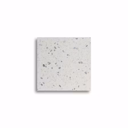 Air bordsskiva 50×50, Bianco Terrazzo