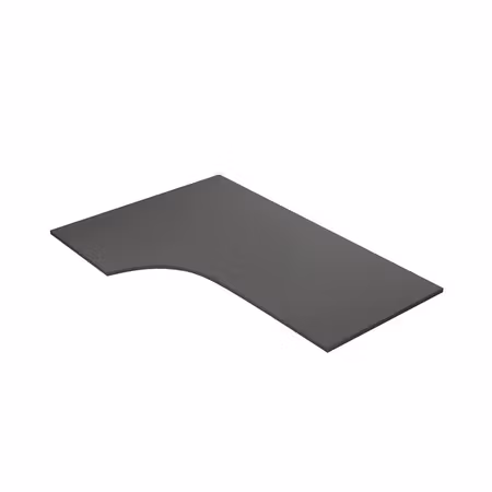 Skrivbordsskiva kombi vänster 160/120x80x60 cm