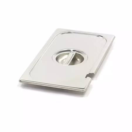 Kantinlock med urtag 1/3 GN, rostfritt stål