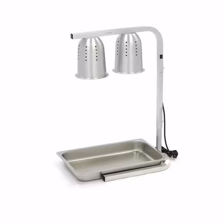 Värmelampa dubbel - inkl. 2 lampor, 1 x 1/1 GN-kantin