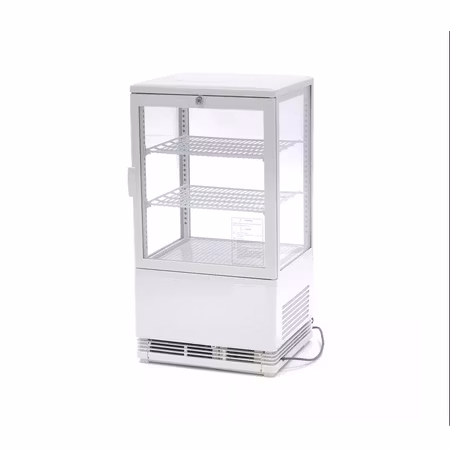 Kyldisplay 43cm - 58L - vit