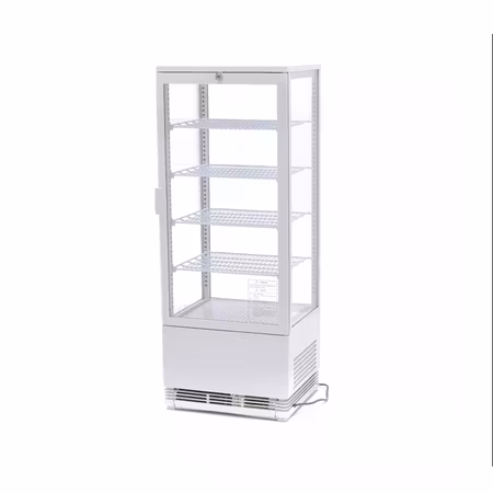 Kyldisplay 43cm - 98L - vit