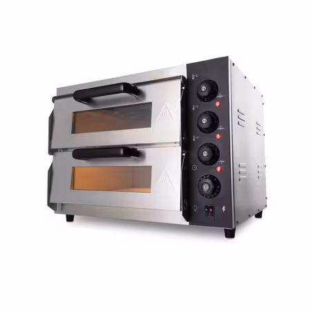 Pizzaugn dubbel däck - 2 x 40 cm