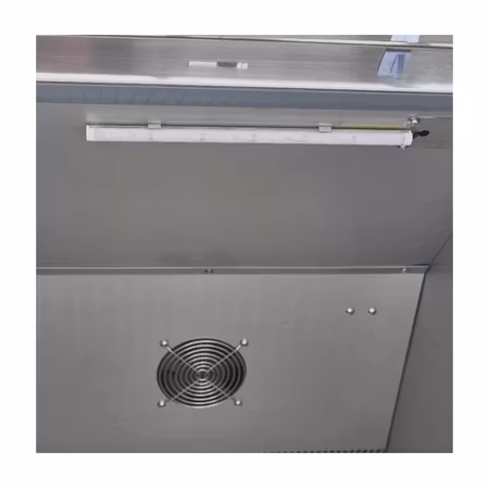 Kylskåp - 600L - 3 hyllor - med Glasdörr