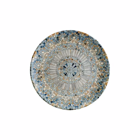 Mosaik Tallrik flat D27cm