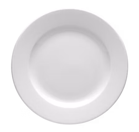 Tallrik flat rund vit 26,5cm