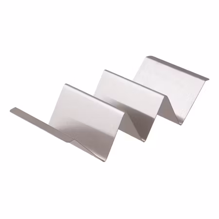 Tacoställ rostfri 2-3 fack