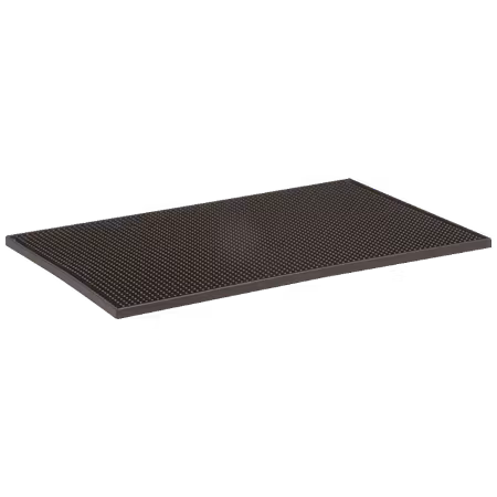Barmatta svart gummi 450x300mm