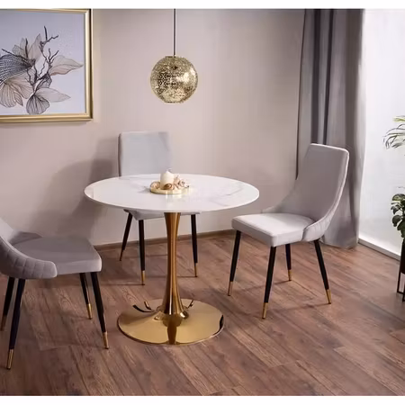 Bord Jesper Ø90 cm mässing