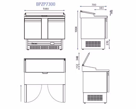 Kallskänksbänk Inomak Boletus BPZP7300