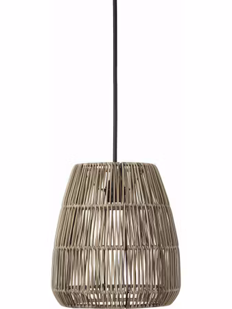 Saigon Takskärm Natur/Grå 28cm