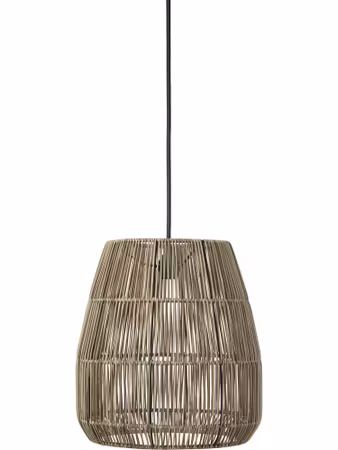 Saigon Takskärm Natur/Grå 38cm