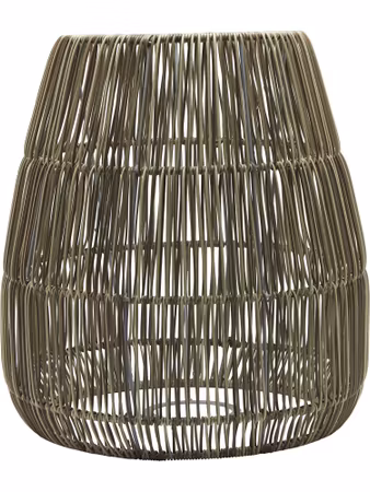 Saigon Lampskärm Natur/Grå 38cm