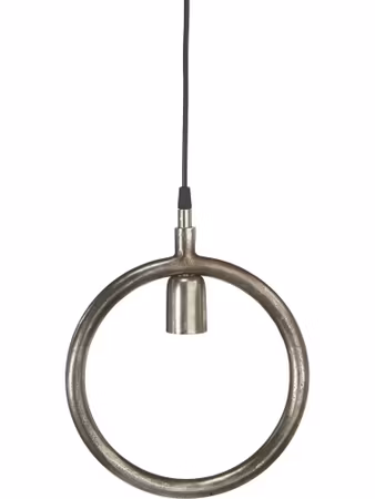 Circle Taklampa Råsilver 25cm