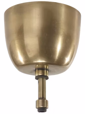 Takkopp Antikmässing 12cm