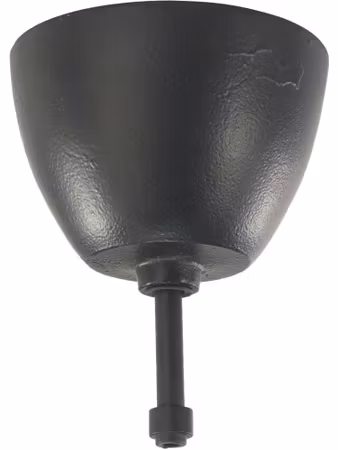 Takkopp Råsvart 12cm