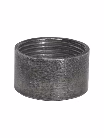 Metallring E27 Råsilver E27