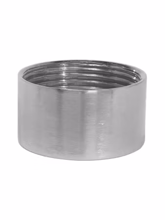 Metallring E27 Matt Krom E27