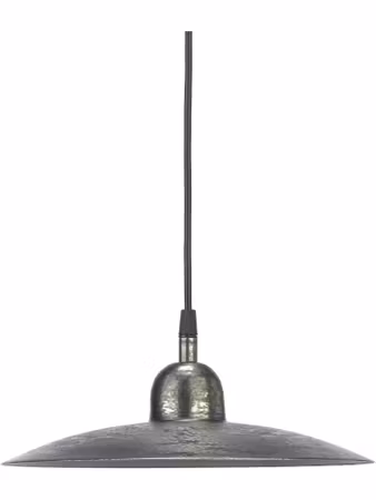 Como Taklampa Beaten silver 28cm