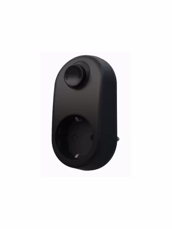 Mood Plug-in dimmer Black for LED 10cm