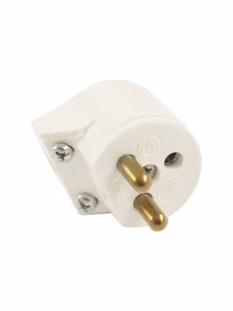 Lamppropp för sladd jordad, 2-pol