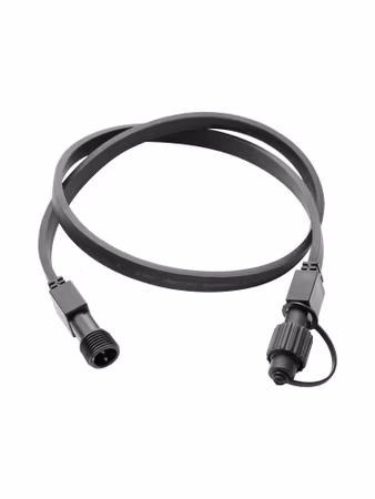 Bright Förlängning Svart 1m