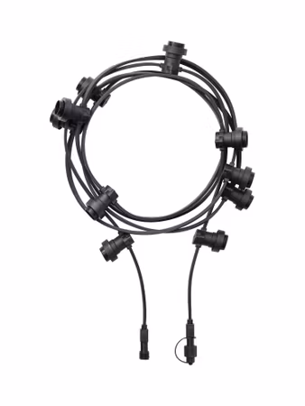 Bright ljusslinga Svart 4,9m,utbyggnad