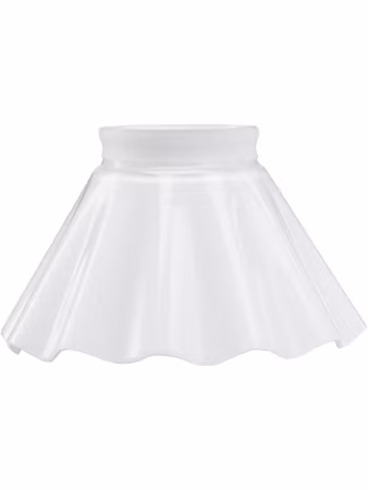 August Lampskärm Opal veckad 15cm