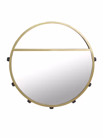 Bea spegellampa Svart/guld 60cm