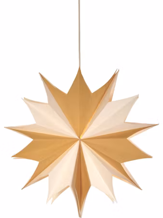 Bellatrix Julstjärna Vit/Natur 60cm