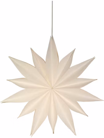 Sirius Julstjärna Vit 60cm
