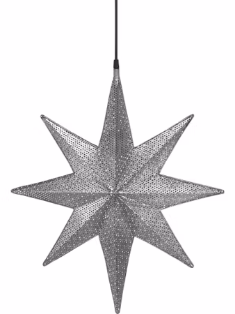 Capella Stjärna Svart nickel 40cm