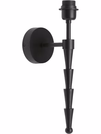 Chloe vägglampa Matt svart 38cm