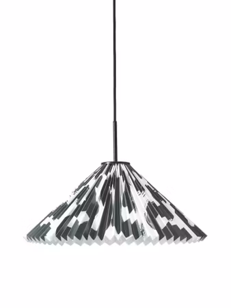 Polly Taklampa Svart/vit 45cm