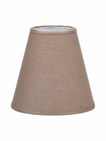 Toppringskärm E14 Lin Mocca 15cm