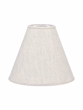 Toppringskärm Lin Ljus Beige 22cm