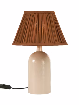 Riley Bordsslampa Beige/Brun 37cm