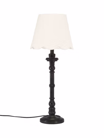 Joy Bordslampa Svartbrun/vit 66cm