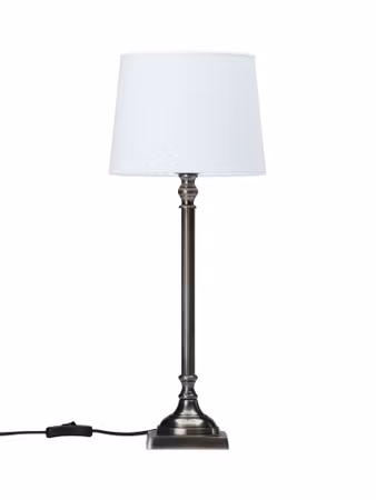 Margot bordslampa Antiksilver 50 cm
