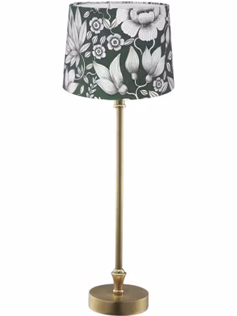 Liam bordslampa med grön skärm 59cm